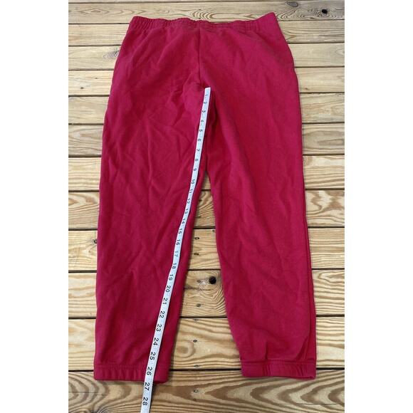 Disney Mickey Mouse Jogger Sweatpants Size Large Women’s Red - Picture 6 of 8